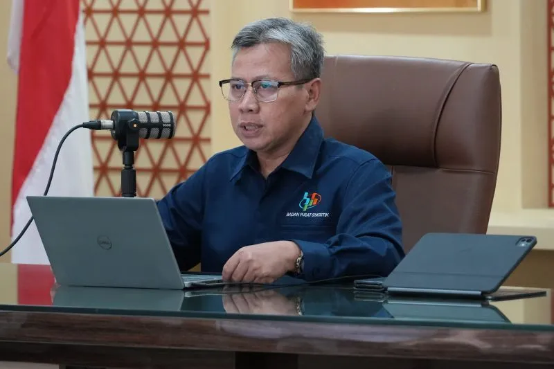 Deputi Bidang Statistik Distribusi dan Jasa Badan Pusat Statistik (BPS) Ateng Hartono