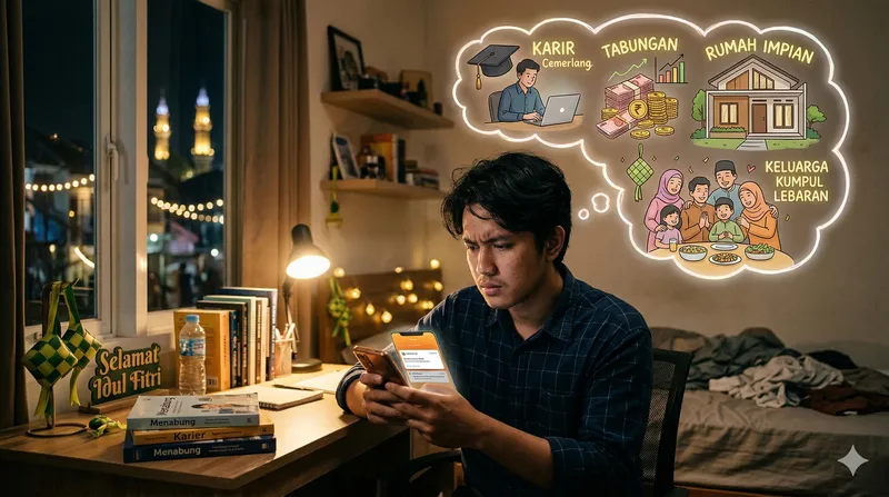 Overthinking Menjelang Lebaran: Antara Target Tercapai dan Realita