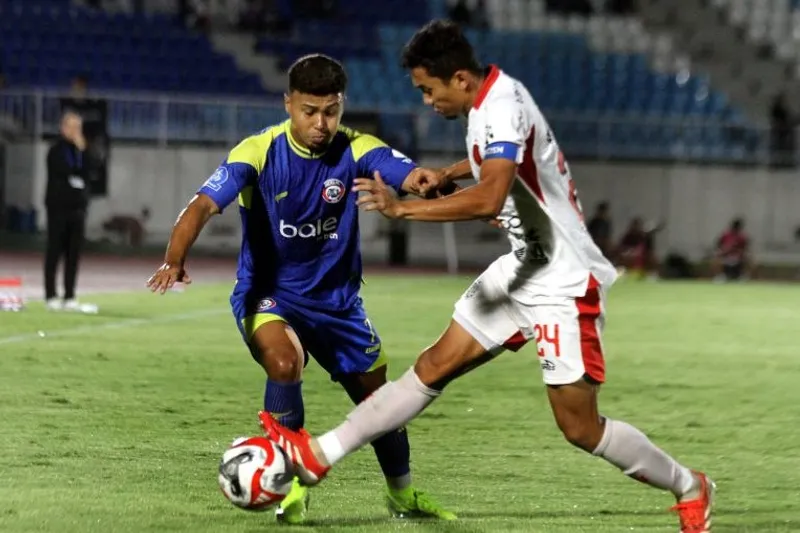 Pesepak bola Bali United Ricky Fajrin Saputra 