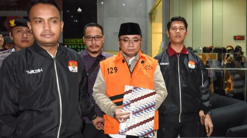 Tersangka kasus dugaan korupsi kuota haji dan penyelenggaraan ibadah haji Yaqut Cholil Qoumas