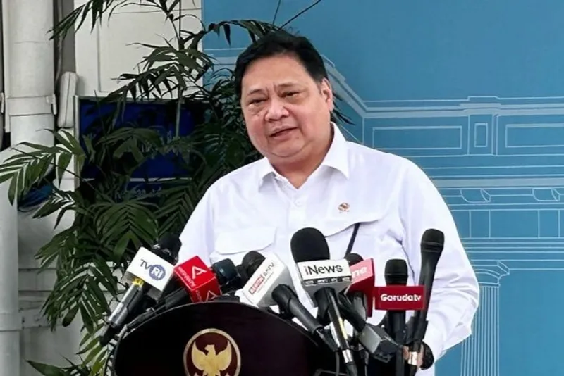 Menteri Koordinator Bidang Perekonomian Airlangga Hartarto