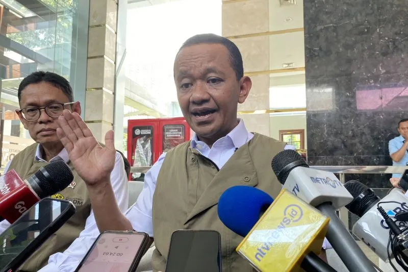 Menteri Energi dan Sumber Daya Mineral (ESDM) Bahlil Lahadalia 