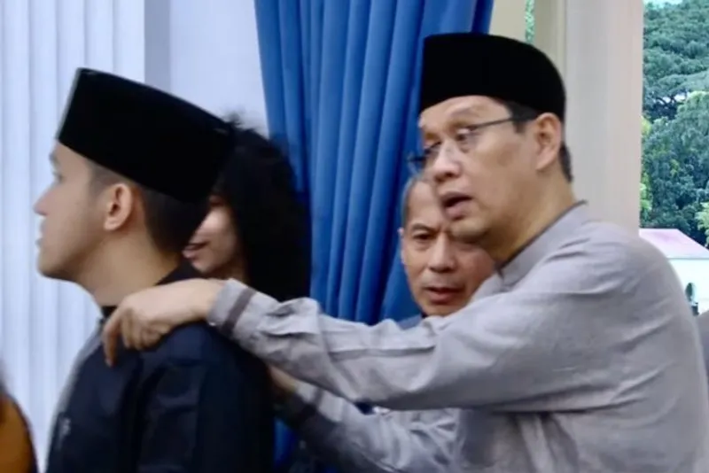 Rombongan menteri Kabinet Merah Putih