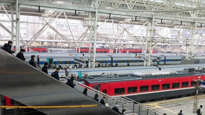 kereta di Seoul, Korea Selatan