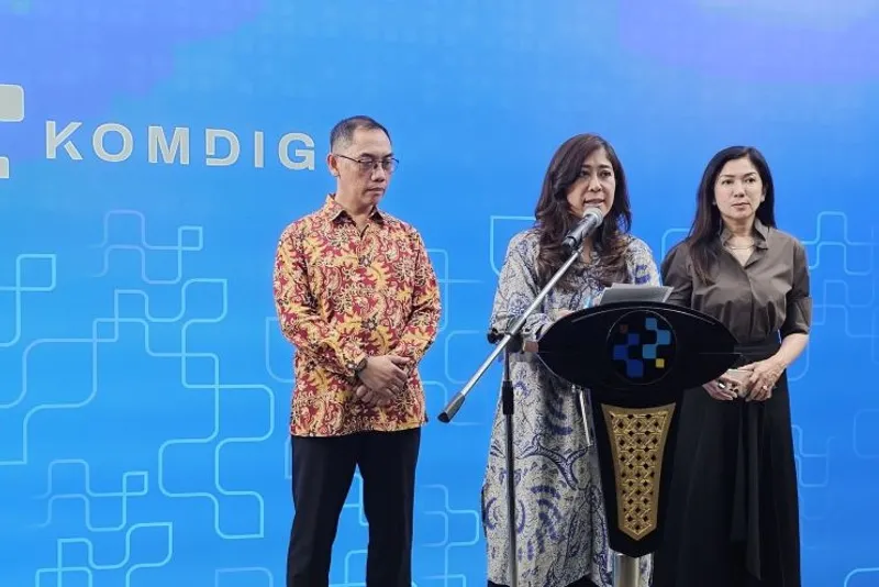 Menteri Komunikasi dan Digital (Menkomdigi) Meutya Hafid 