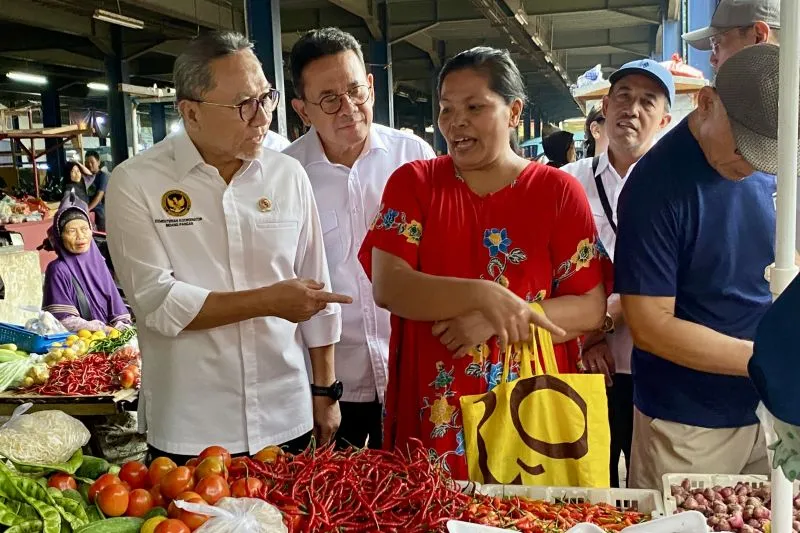 Menteri Koordinator Bidang Pangan Zulkifli Hasan 