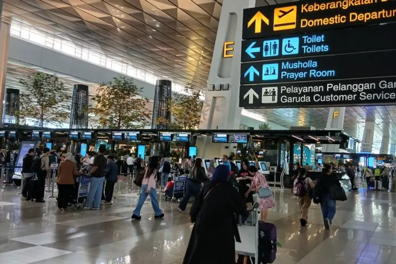 area Terminal 3 Bandara Internasional Soekarno-Hatta (Soetta)