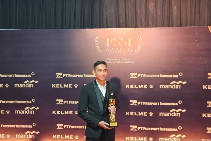 Bek timnas Indonesia Rizky Ridho 