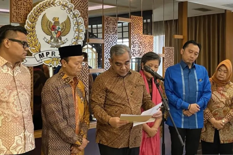 Ketua MPR RI Ahmad Muzani