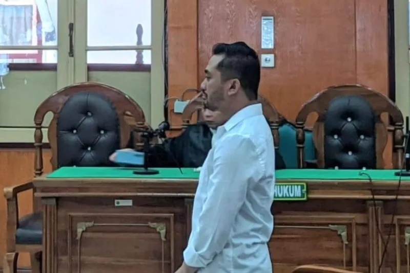 Terdakwa Amsal Sitepu 