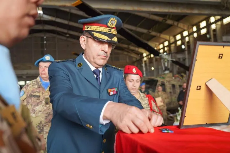 Force Commander (FC)/Head of Mission l UNIFIL Mayor Jenderal Diodato Abagnara