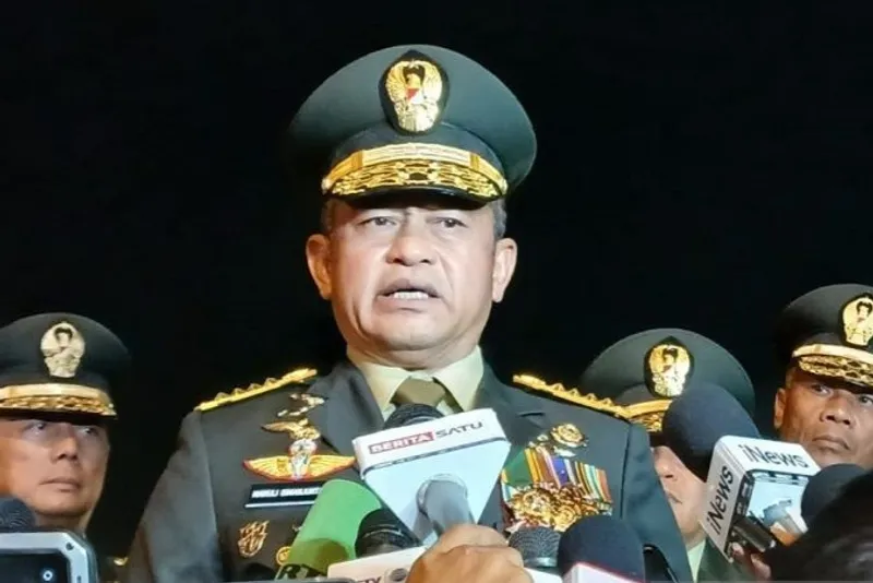 Kepala Staf Angkatan Darat (KSAD) Jenderal TNI Maruli Simanjuntak 