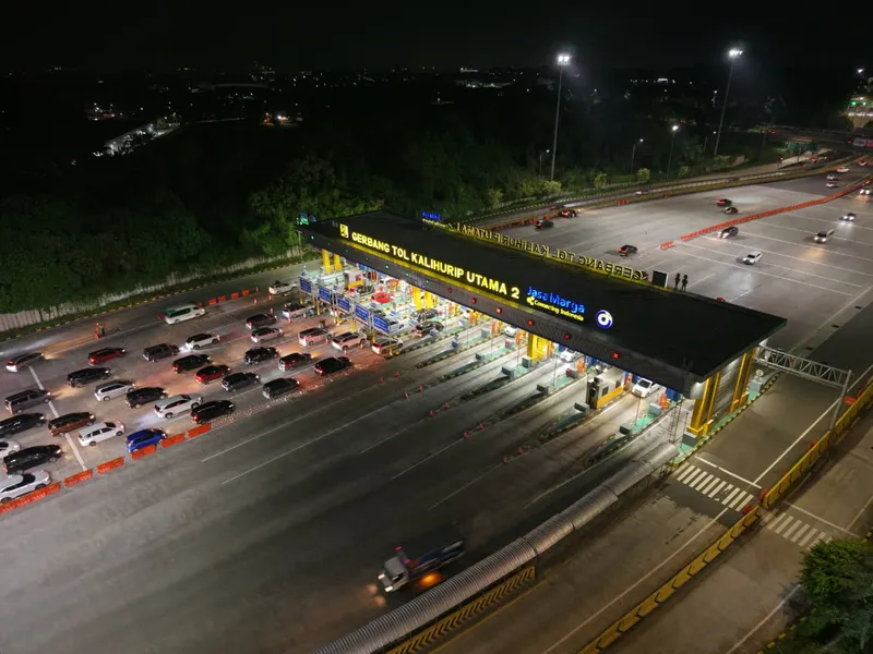 Kondisi arus lalulintas saat arus balik libur Paskah