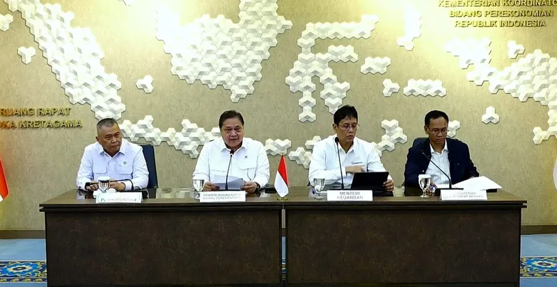 Menteri Koordinator Bidang Perekonomian Airlangga Hartarto