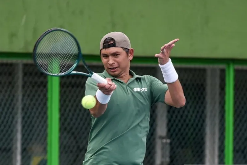 Petenis putra Indonesia Christopher Rungkat