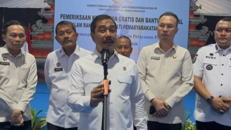 Menteri Imigrasi dan Pemasyarakatan Agus Andrianto 