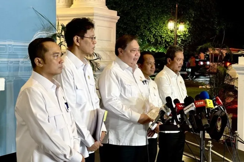 Menteri Koordinator (Menko) Bidang Perekonomian Airlangga Hartarto 