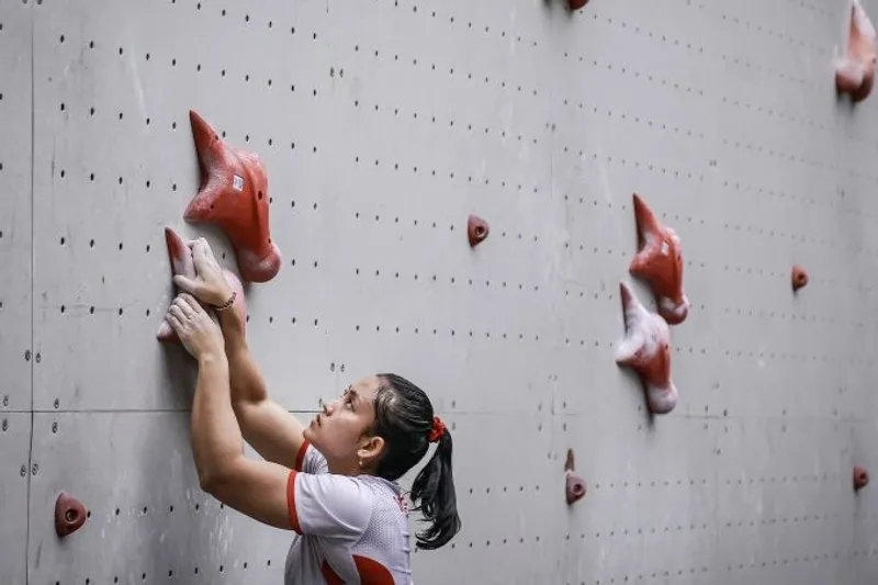 Atlet panjat tebing Indonesia Desak Made Rita Kusuma Dewi