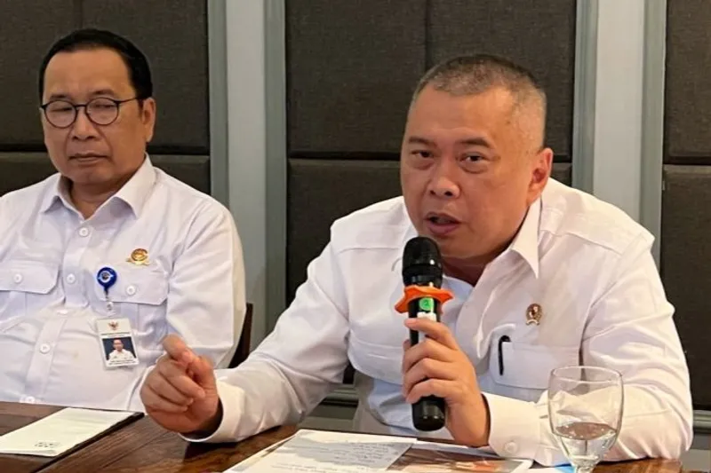 Menteri Perhubungan (Menhub) Dudy Purwagandhi 