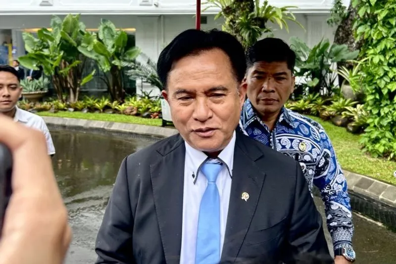 Menko Hukum, Hak Asasi Manusia, Imigrasi, dan Pemasyarakatan Yusril Ihza Mahendra 