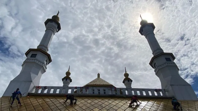 kubah Masjid Agung Kota Tasikmalaya 