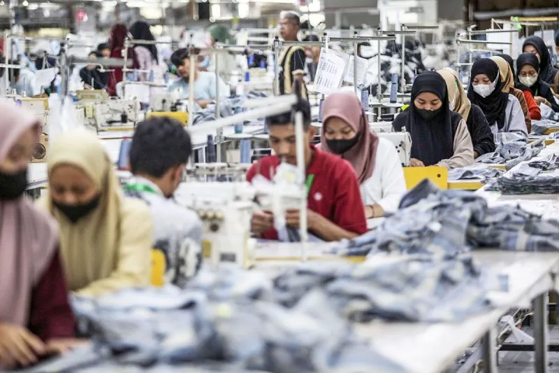 Aktivitas buruh garmen di Jawa Tengah