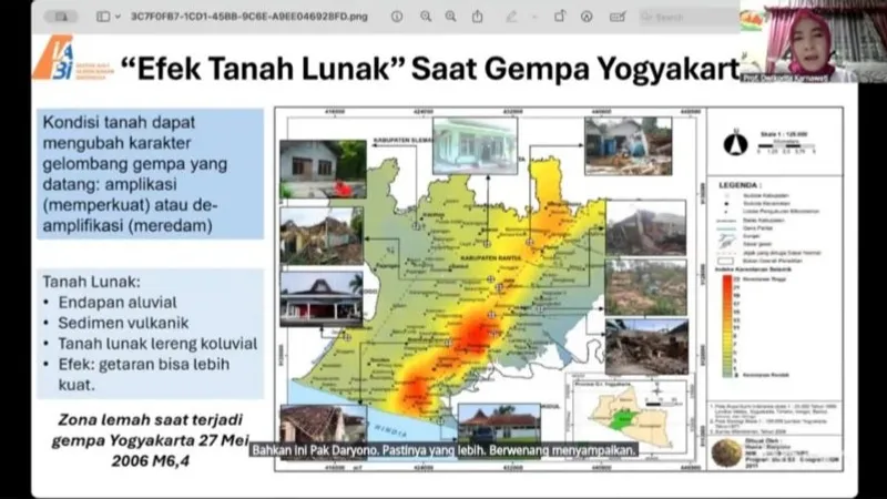 Dewan Pembina Ikatan Ahli Kebencanaan Indonesia (IABI) Prof Dwikorita Karnawati 