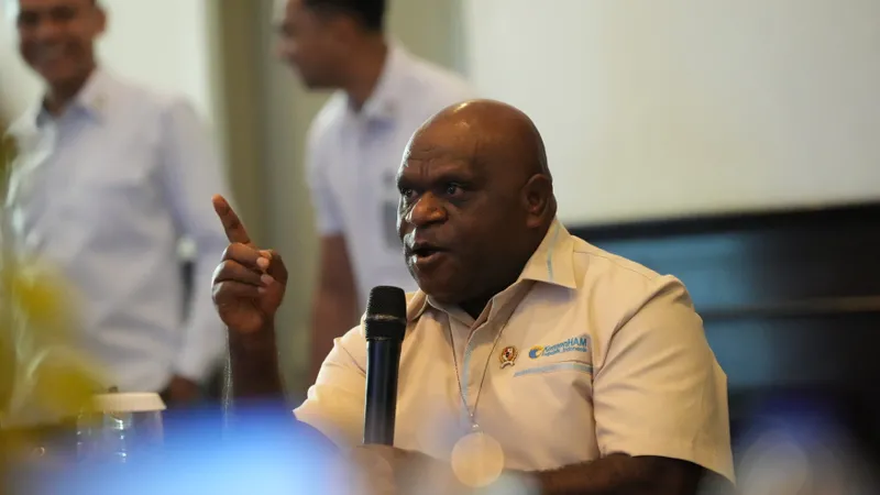 Menteri HAM Natalius Pigai