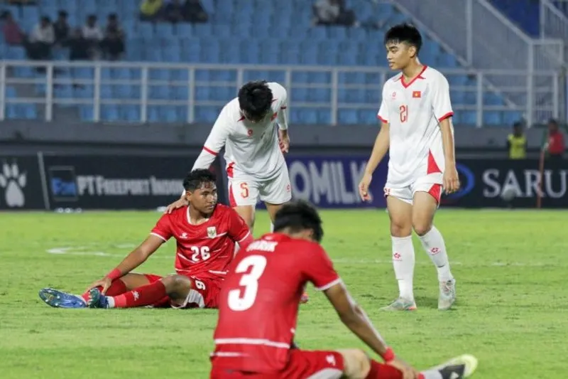 Pesepakbola Timnas Vietnam U-17 Tran Hoang Viet 