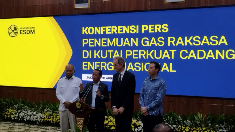 Menteri ESDM Bahlil Lahadalia 