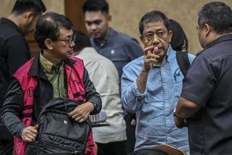 Alfian Nasution (kanan) dan Toto Nugroho (kiri) 