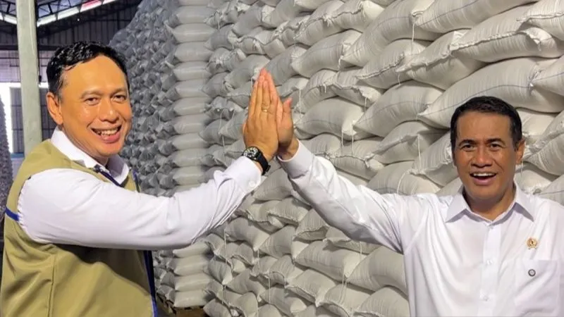 Direktur Utama Perum Bulog Ahmad Rizal Ramdhani 