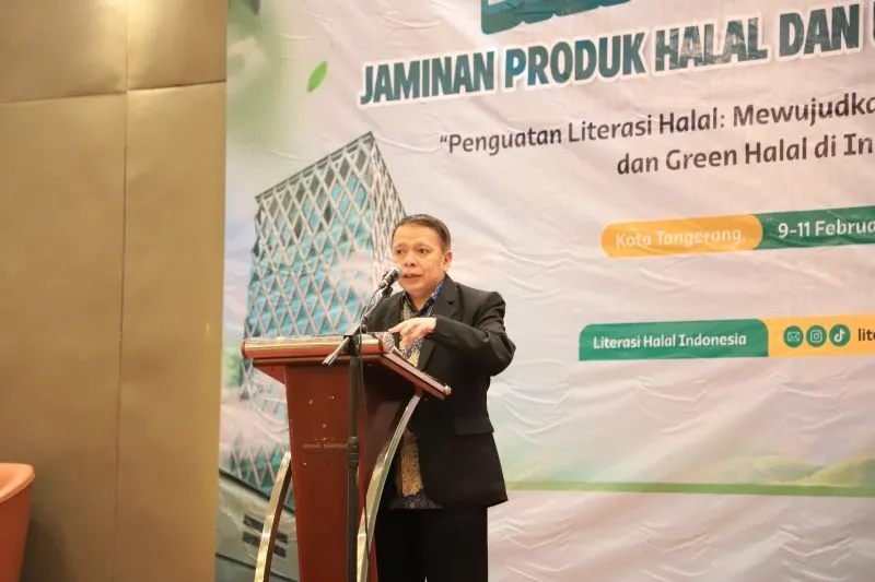 Direktur Jaminan Produk Halal Kemenag M. Fuad Nasar