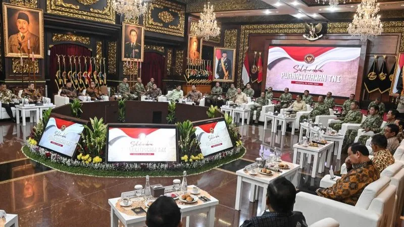 Menteri Pertahanan Sjafrie Sjamsoeddin 