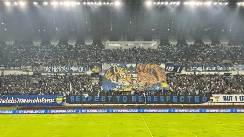 Persib Bandung melawan Arema FC 