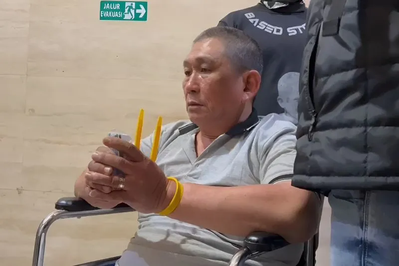 Terduga bandar narkoba bernama Erwin alias Koko Erwin 