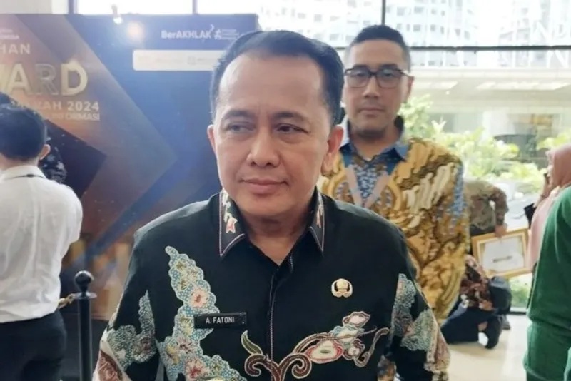 Direktur Jenderal Bina Keuangan Daerah Kementerian Dalam Negeri (Kemendagri) Agus Fatoni