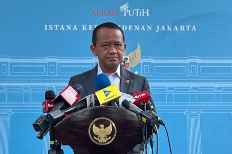 Menteri Energi dan Sumber Daya Mineral (ESDM) Bahlil Lahadalia 