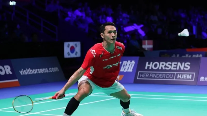 Tunggal putra Indonesia Jonatan Christie 