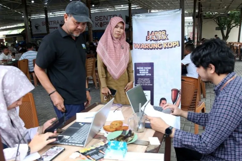 warga yang melaporkan surat pemberitahuan (SPT) pajak tahunan 