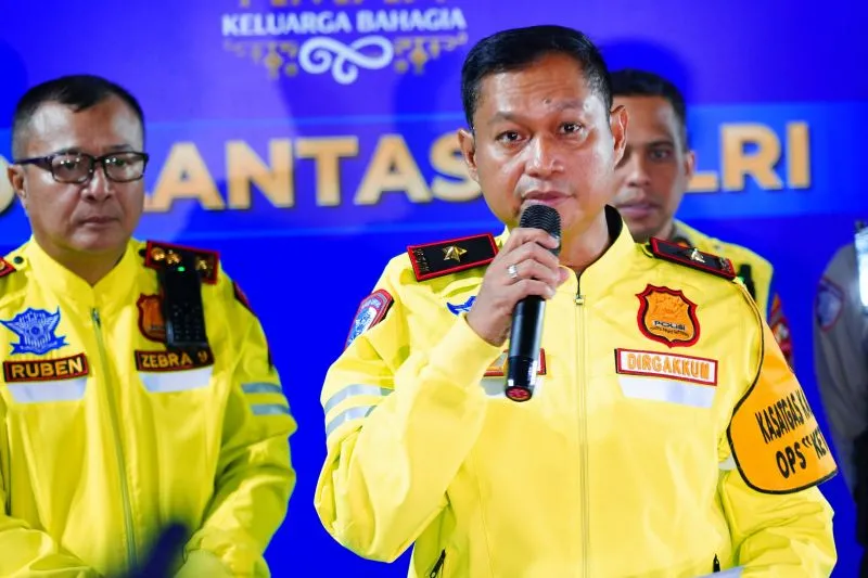 Direktur Penegakan Hukum Korlantas Polri Brigjen Pol. Faizal 