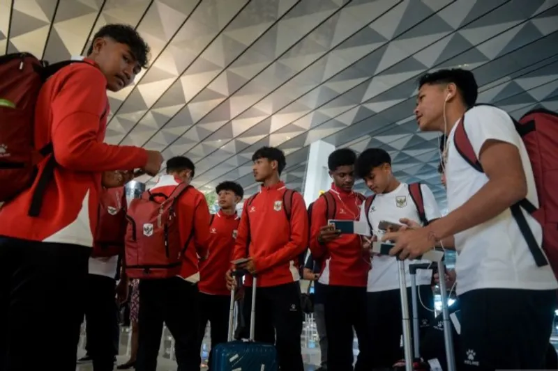Pesepak bola Timnas Indonesia U-17 