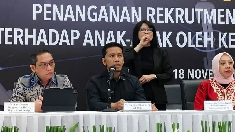 Juru Bicara Densus 88 Antiteror Polri Kombes Polisi Mayndra Eka Wardhana 