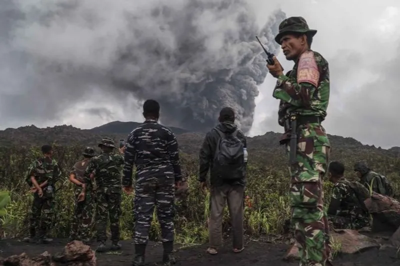 operasi pencarian pendaki korban erupsi Gunung Dukono 
