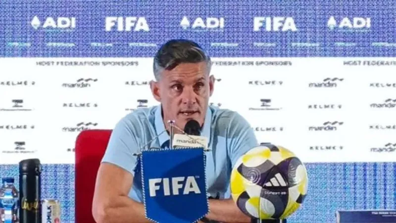 Pelatih timnas Indonesia John Herdman 