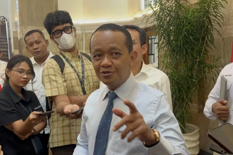 Menteri Energi dan Sumber Daya Mineral (ESDM) Bahlil Lahadalia 
