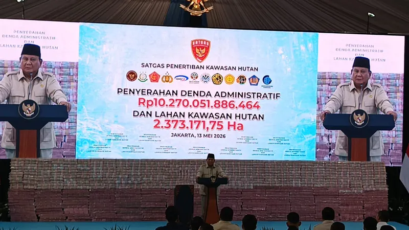 Presiden Prabowo Subianto di Kejaksaan Agung
