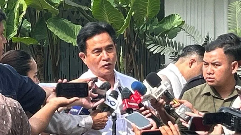 Menteri Koordinator Bidang Hukum, HAM, Imigrasi, dan Pemasyarakatan Yusril Ihza Mahendra 