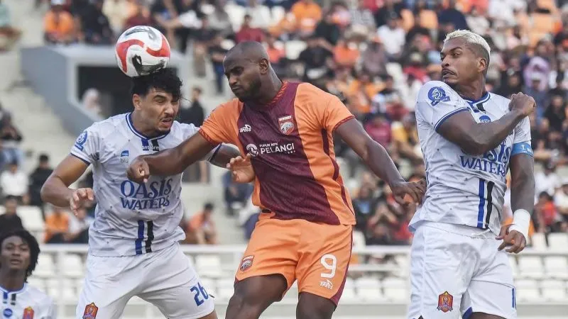 Pesepak bola Borneo FC Samarinda Joel Vinicius Silva Dos Anjos 
