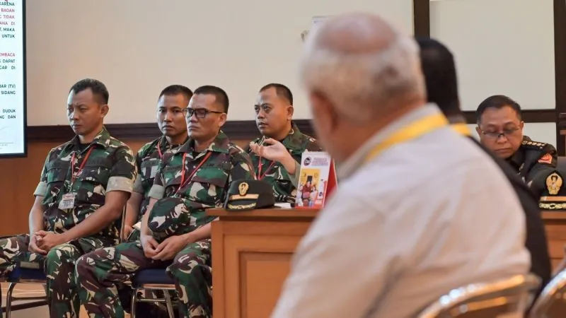 Terdakwa kasus penyiraman air keras kepada aktivis KontraS Andrie Yunus